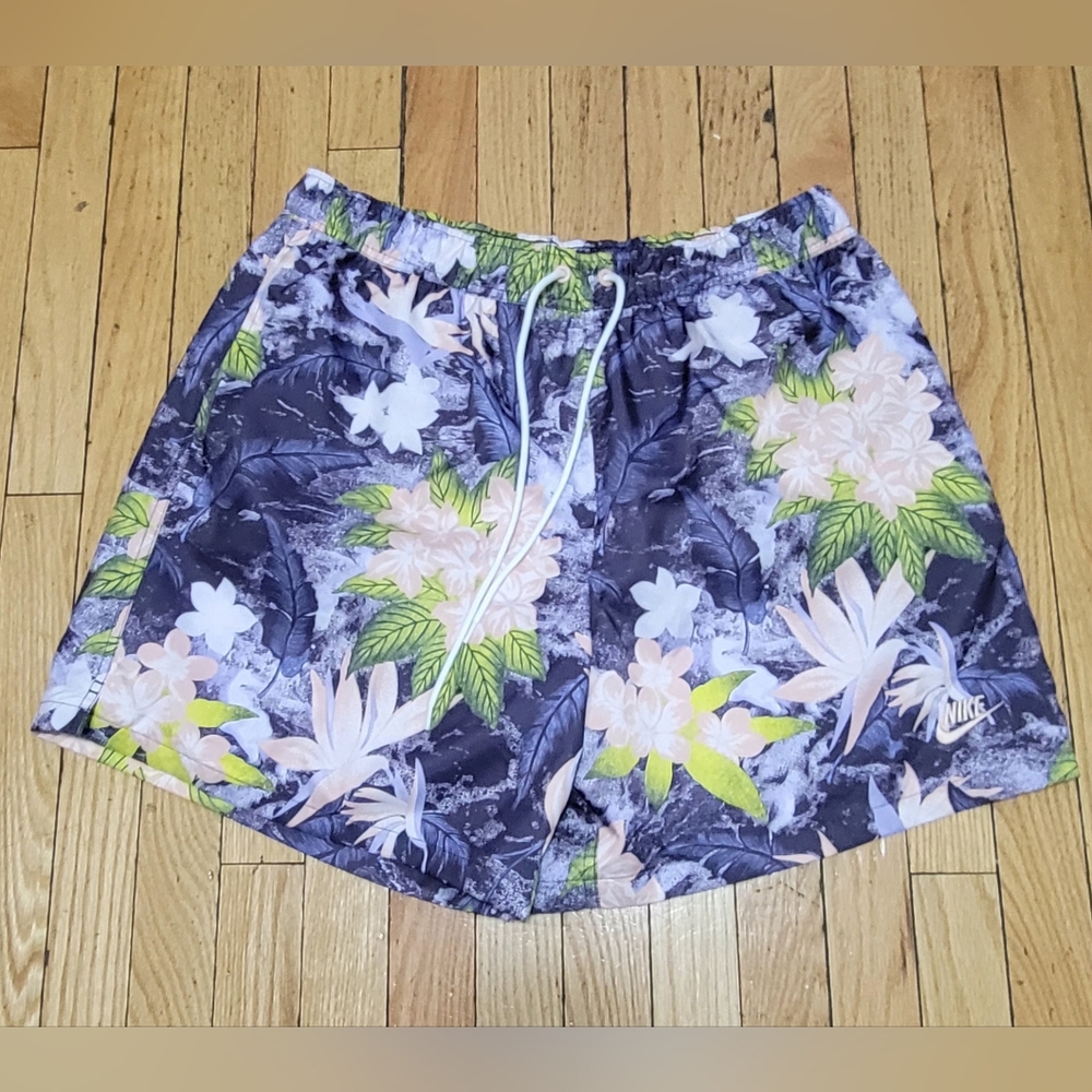 Nike Multicolor Floral Mesh Shorts